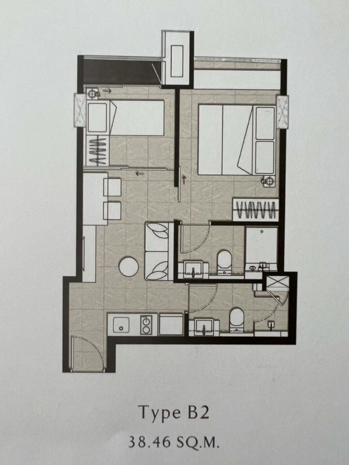 picture For Rent Walden Asoke Unit 122/80 (Available 1/5/69) - 20/20