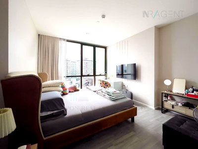 ขายคอนโด : 🚩 ขายคอนโด เดอะ รูม สุขุมวิท 69 อาคาร 1 ชั้น 10 2 ห้องนอน ขนาด 81.00 ตรม ใกล้ BTS พระโขนง