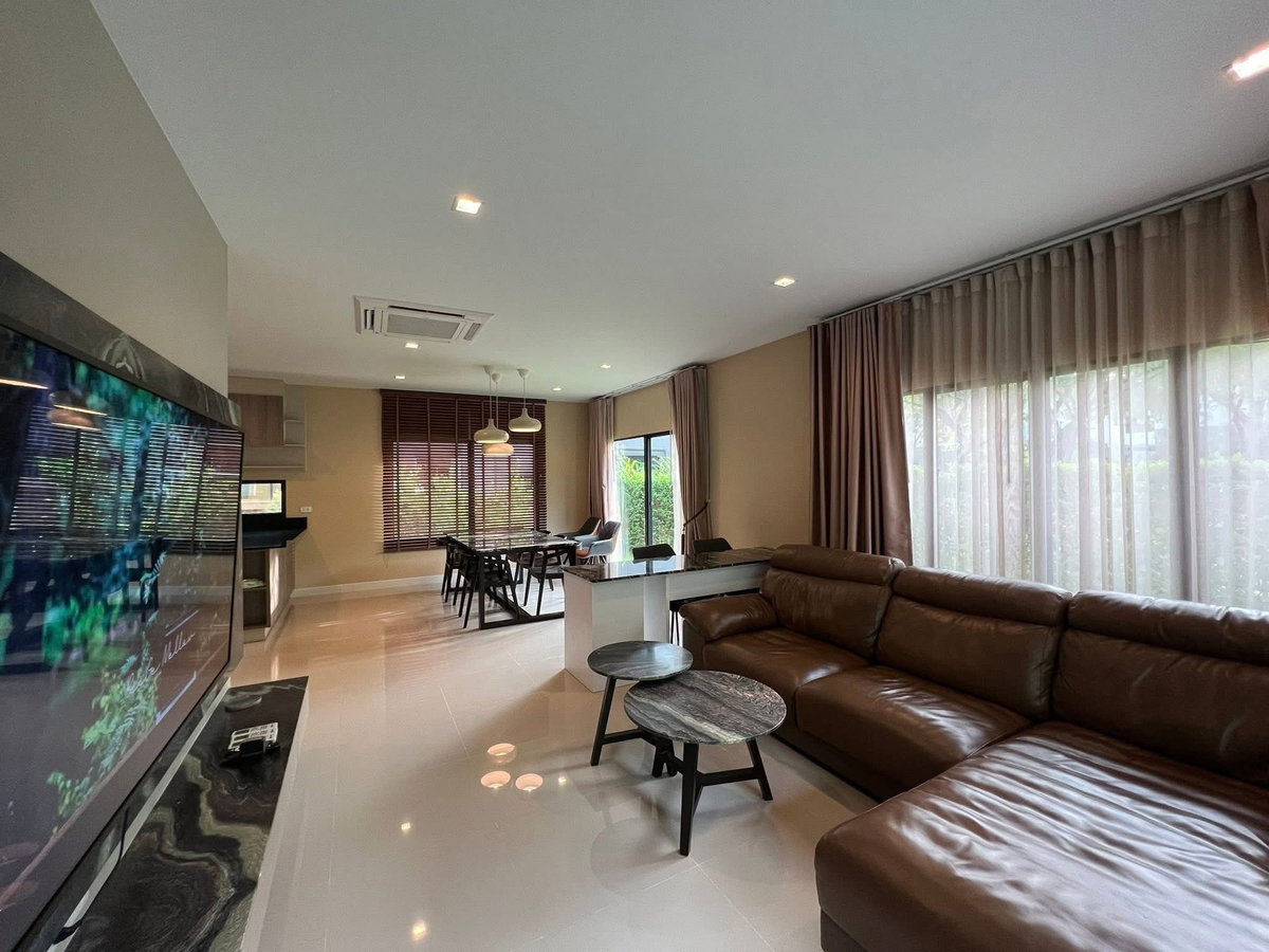 รูป 🏡🌸🌳 เช่าบ้าน บุราสิริ วงแหวน-อ่อนนุช ตกแต่งสวย มีความเป็นส่วนตัวบ้านหลังมุม - รูปที่ 5/17