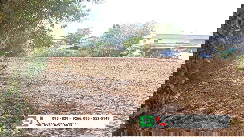 ขายที่ดินถูกถมแล้ว 200 ตรว. แปลงหัวมุม ขยายที่ดินเพิ่มได้อีก 200 วา ถนนราชพฤกษ์ ใกล้โรบินสัน ต.คลองข่อย อ.ปากเกร็ด นนทบุรี