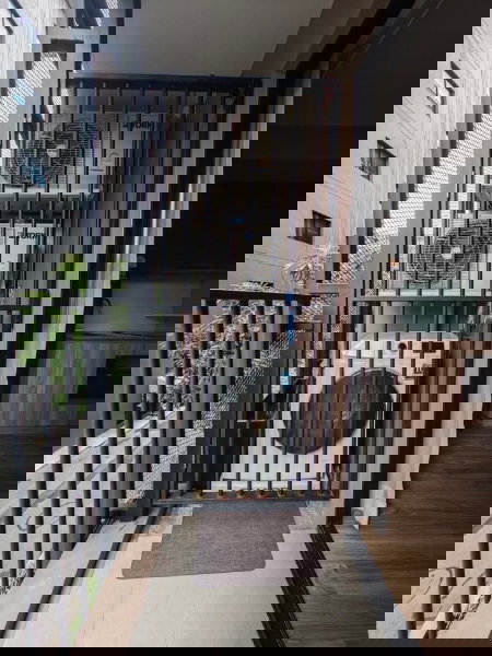 รูป ปล่อยให้เช่าคอนโดพร้อมอยู่ คอนโดบลอสซั่ม คอนโด แอท สาทร-เจริญราษฎร์ ใกล้BTSสุรศักดิ์และทางด่วน สาทร กทม. - รูปที่ 5/9