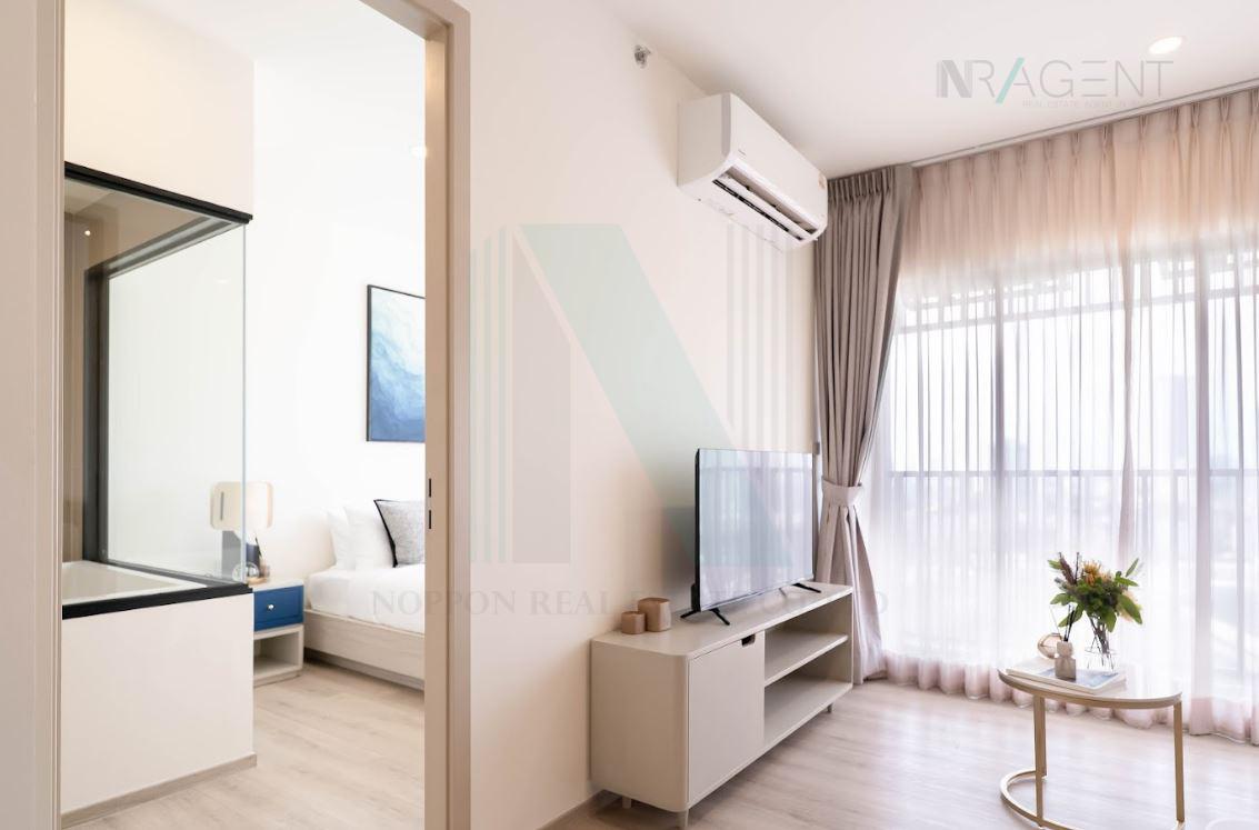 รูป 🚩 ให้เช่าคอนโด ออริจิ้น เพลส บางนา อาคาร 1 ชั้น 16 1 ห้องนอน ขนาด 35.00 ตรม ใกล้ Central บางนา - รูปที่ 5/8