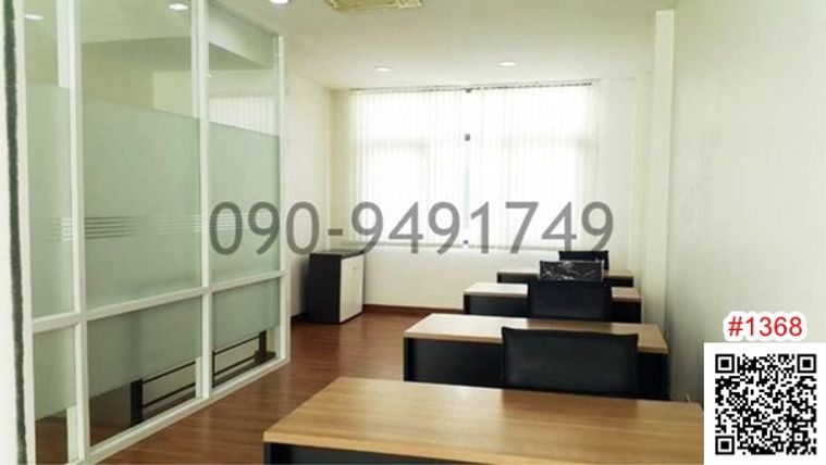 For Rent: 4-story home office in Enterprize Park, Bangna-Trat Km. 5. Convenient location, fully furnished office space.