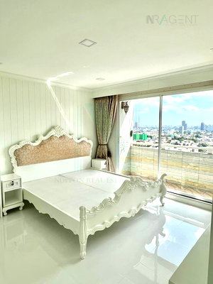 Condos for rent : 📌 For rent condo BENJASRI VIBHAVADI Building 1, Floor 19,2 bed room, Room size 76 sqm