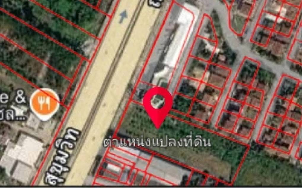 รูป ขายที่ดินเปล่าติดถนนสุขุมวิทบางเสร่ - พัทยา - รูปที่ 9/10