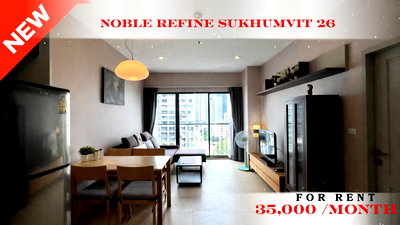 Condos for rent : 🚆 Prime Condo Location For Rent 📍 Noble Refine  🌸 (Line: @rent2022) | Near BTS Phrom Phong  ✨ Ready to move in! ✨ 📌 Ref Code: A11170