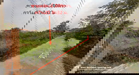 ขายที่ดินซอยบริสุทธิ์พงศ์ ต.บางบัวทอง อ. บางบัวทอง จ.นนทบุรี ขาย 17,500/ตรว.