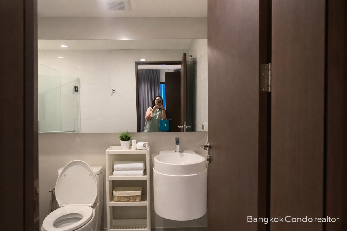 รูป 🍀🍀 Fully furnished💝 ให้เช่า📌  ริทึ่ม อโศก (Line: @rent2022) BTS อโศก ห้องสวย พร้อมเข้าอยู่ ราคาดี!!🔖A02868 - รูปที่ 7/11
