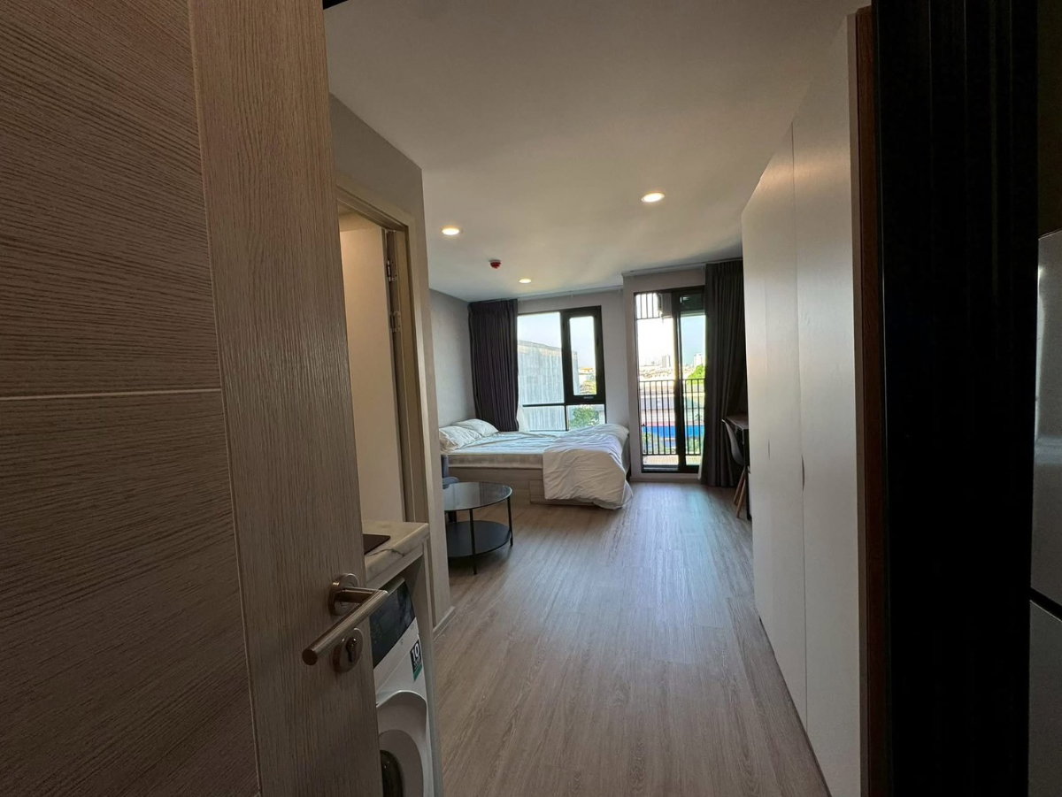 รูป 🔥 Pet Friendly 🐶🐱 ใกล้ BTS สำโรง ห้องสวย ครบ พร้อมอยู่! 🔥 ให้เช่า Brompton Samrong Station คอนโดเลี้ยงสัตว์ได้ ทำเลดี ใ - รูปที่ 1/5