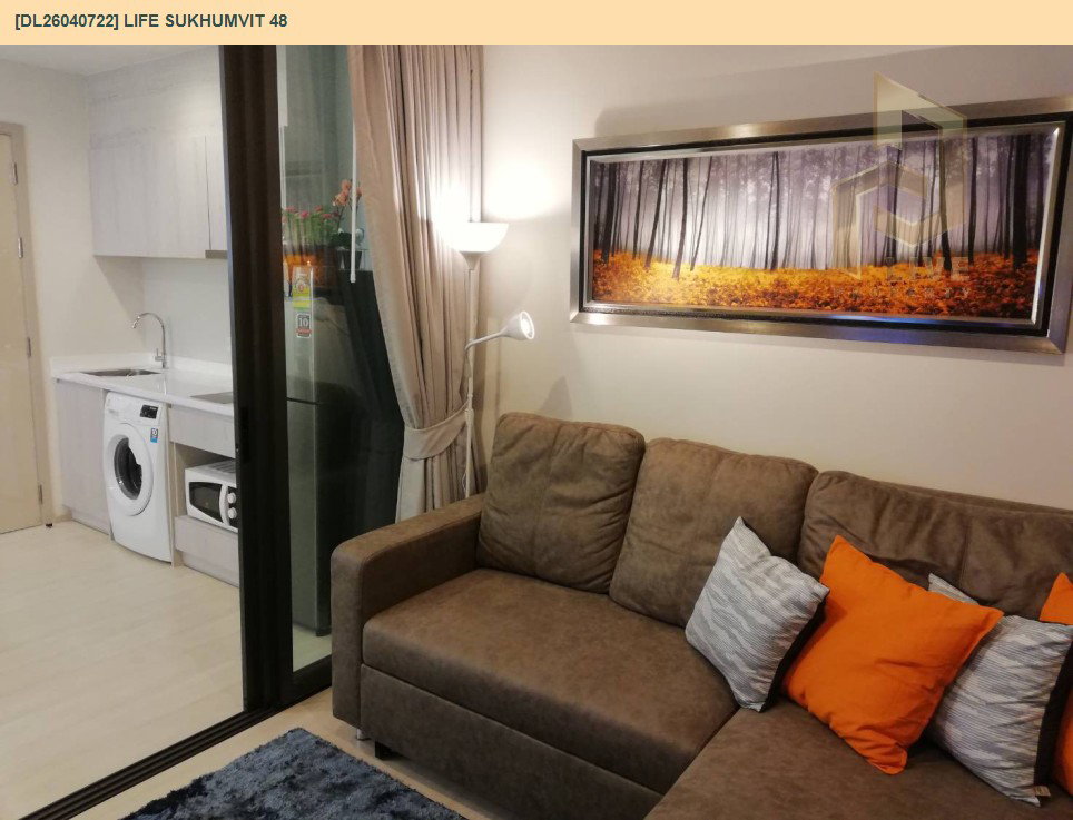 รูป DL26040722 ให้เช่าคอนโด ไลฟ์ สุขุมวิท 48 (Life Sukhumvit 48) ใกล้ BTS พระโขนง พร้อมเข้าอยู่ โทรด่วน 0800343450 LineID @655ebbvc - รูปที่ 12/13