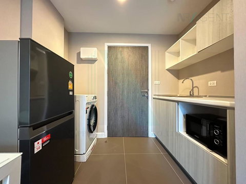 📌 For Rent Condo METRO LUXE RIVERFRONT RATTANATHIBET Building D, Floor 1,1 bed room, Room size 28 sqm