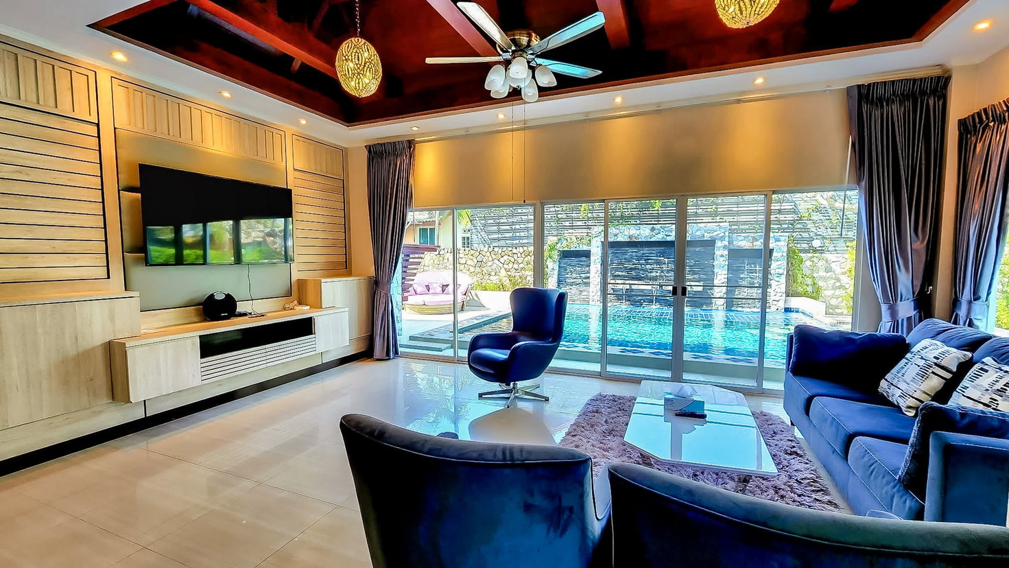 รูป East Pattaya Pool Villa for Sale 3 Bedroom Large Private Pool - รูปที่ 7/16