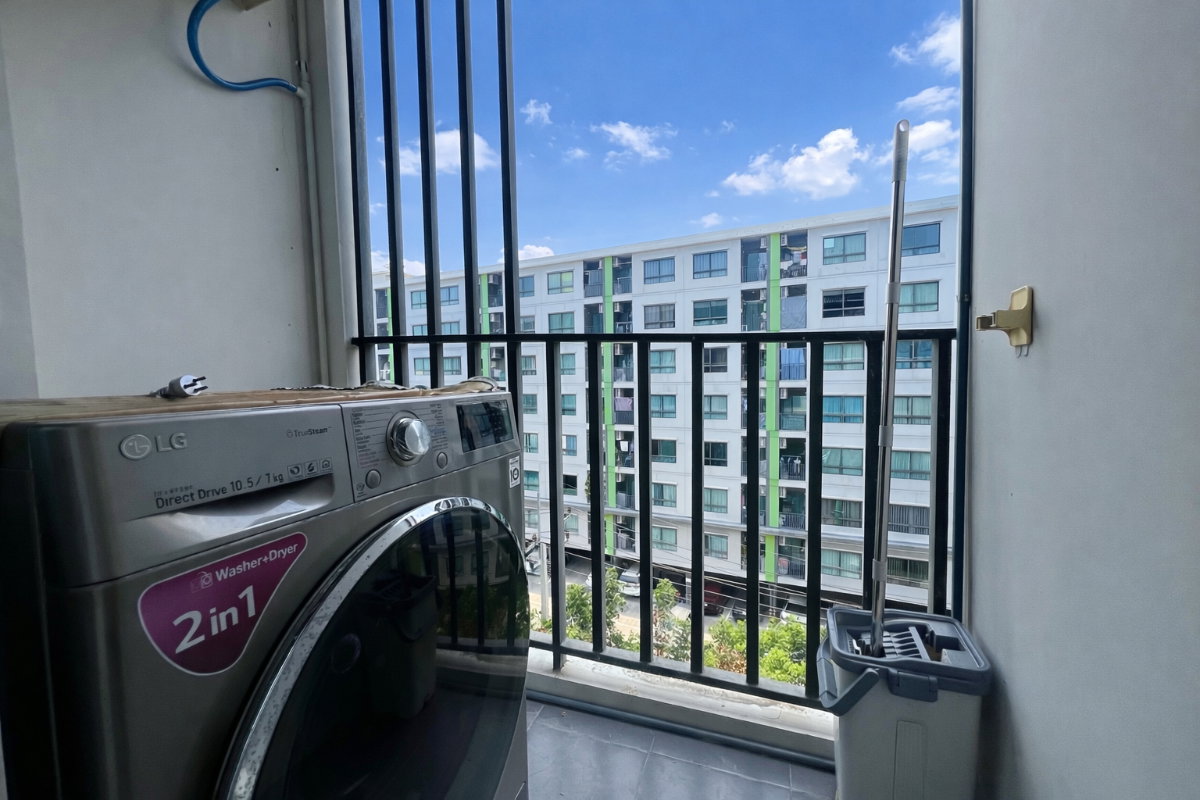รูป ‼️ราคาพิเศษ แอร์ 2 ตัว‼️Happy condo Donmueang the terminal 📲ติดต่อโทร/ไลน์ 099-289-1569 - รูปที่ 6/8