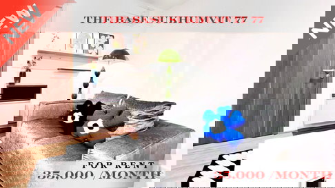 🍀🍀🍀BEST location🌸 ให้เช่า📌เดอะ เบส สุขุมวิท 77 (Line:@rent2022)✨BTSอ่อนนุช✨ พร้อมเข้าอยู่ ราคาดี!🔖A11156