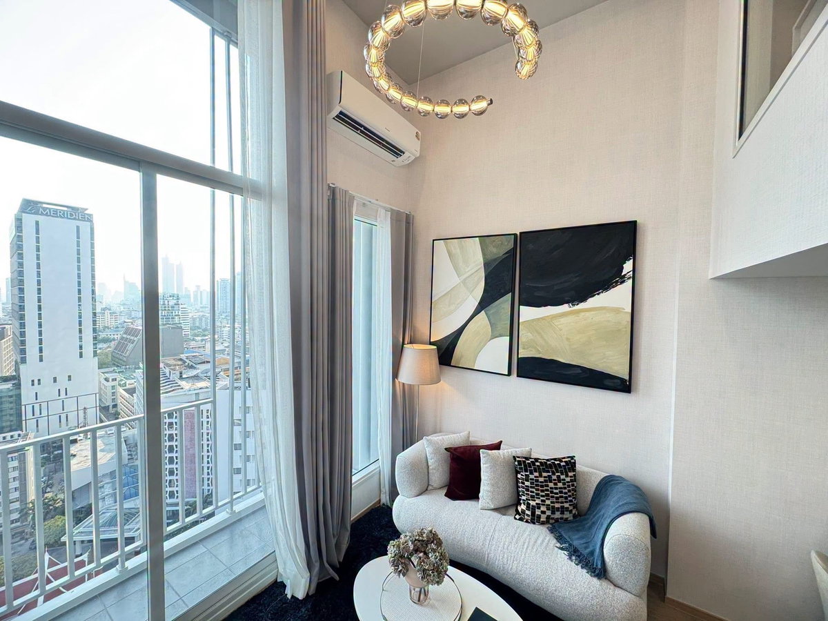 รูป 🔥 ปล่อยเช่าด่วนน 🔥 CULTURE CHULA  ✨ 1 BED เริ่มต้น - 30,000 bath/month ✨ - รูปที่ 3/7
