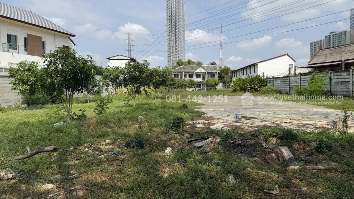 รูป ขายที่ดินถนนพัฒนาการ56 หมู่บ้านเอื้อสุขแมนชื่นพาร์ค พื้นที่ 987 ตรว. ราคาถูกจริงๆ ขายเพียง 120,000 บาท/ตรว.ใกล้ bts สถานีพัฒนาการและแอร์พอร์ตลิ้งค์ - รูปที่ 4/16