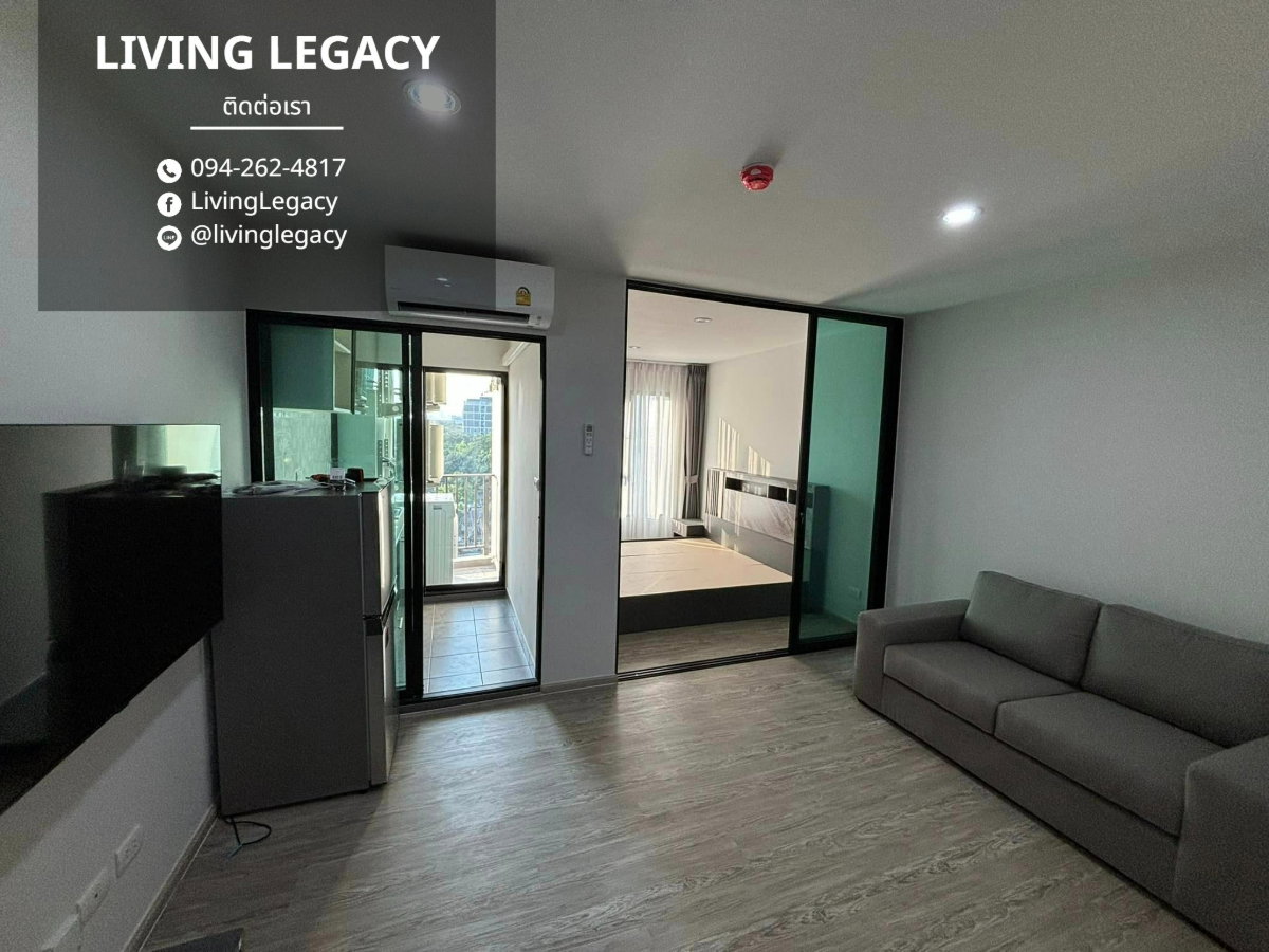 รูป SGBDCP ให้เช่าคอนโด RYE Huamark 30 ตร.ม. ชั้น 8 ตึก A line id : @livinglegacy - รูปที่ 2/8