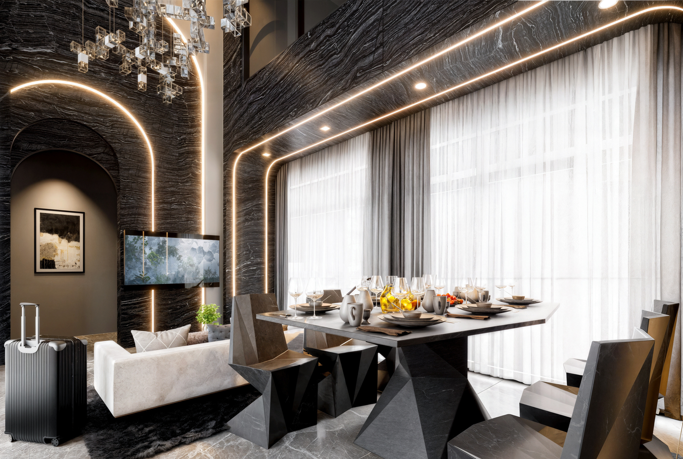 รูป 5 Bedroom Luxury Pool Villa for Sale in Bangsaen - รูปที่ 3/15