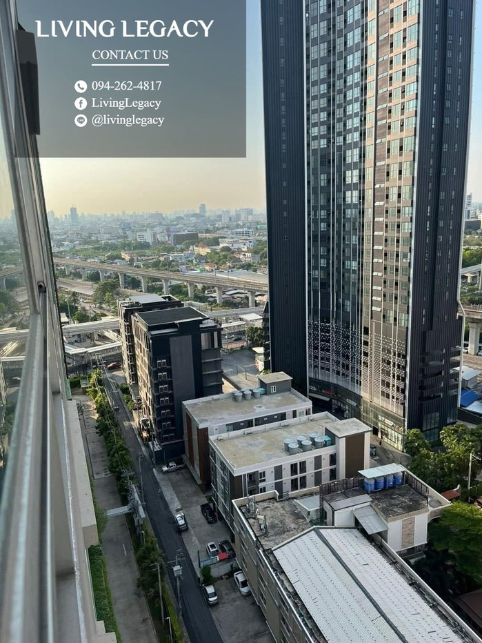 รูป SSYXBN ให้เช่าคอนโด Lumpini Place Srinakarin - Huamark Station 26 ตร.ม. ชั้น 25 ตึก ฺB line id : @livinglegacy - รูปที่ 15/15