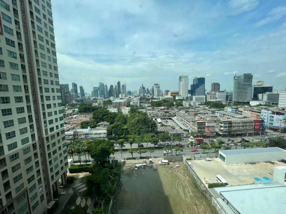 รูป ขายด่วน พร้อมเข้าอยู่ คอนโดติดบีทีเอส Lumpini Place พระราม 4-กล้วยน้ำไท ทิศเหนือไม่ร้อน พร้อมเฟอร์ครบ - รูปที่ 2/10