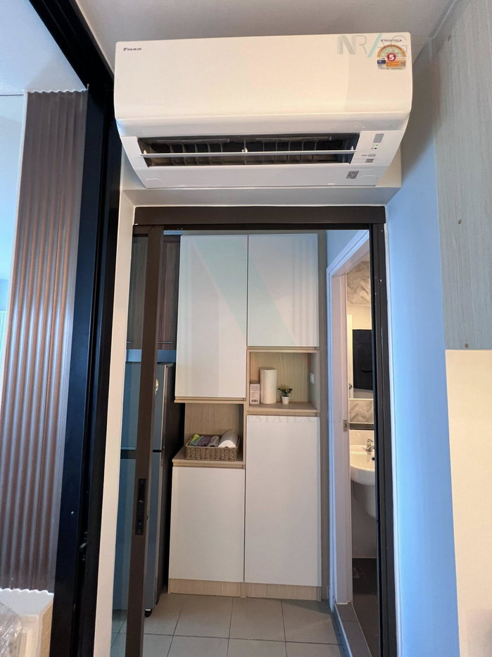 รูป 🎊 ให้เช่าคอนโด รีเจ้นท์ โฮม วุฒากาศ อาคาร B ชั้น 8 1 ห้องนอน ขนาด 26 ตรม ใกล้ BTS วุฒากาศ - รูปที่ 7/8
