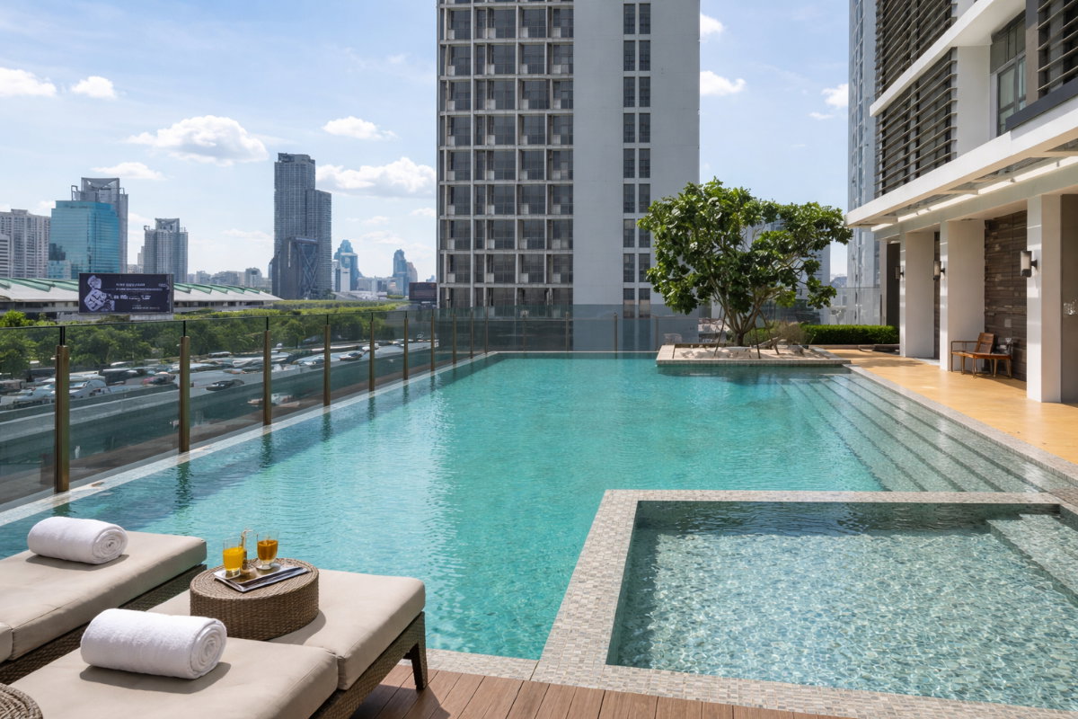 รูป 🍀🍀 Fully furnished💝 ให้เช่า📌  ริทึ่ม อโศก (Line: @rent2022) BTS อโศก ห้องสวย พร้อมเข้าอยู่ ราคาดี!!🔖A02868 - รูปที่ 9/11