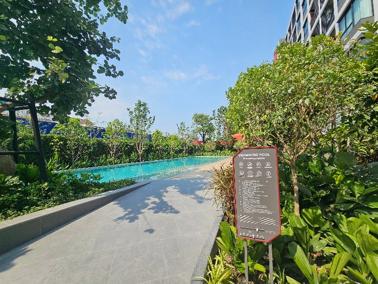 รูป ​ห้องแต่งสวยมือหนึ่ง Vibes ดีเว่อร์! ✨ D Condo Vivid (ตรงข้าม ม.กรุงเทพ) — ทิศเหนือ ไม่ร้อน วิวโล่งโปร่ง! - รูปที่ 17/20
