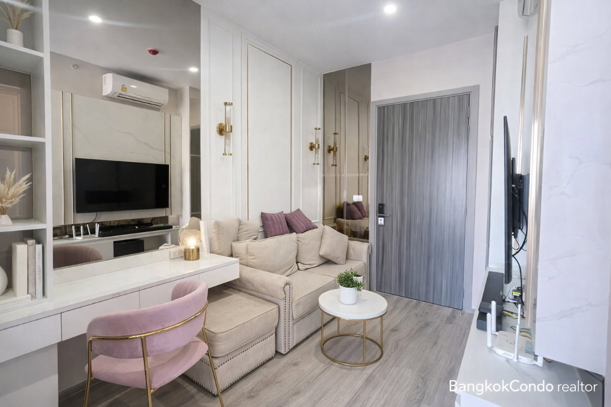 รูป 🍀🍀🍀Prime condo Location 🚆ให้เช่า📍 ไนท์บริดจ์ ไพร์ม อ่อนนุช (Line:@rent2022) พร้อมเข้าอยู่ ✨ A10349 - รูปที่ 3/12