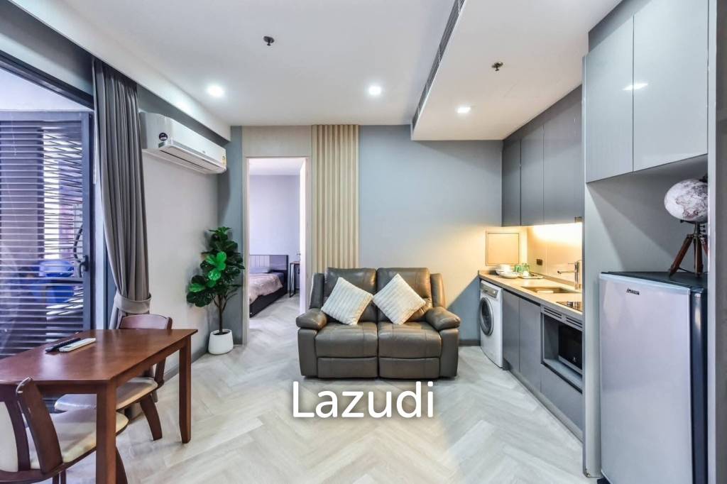 รูป 44.0 ตร.ม.  1 ห้องนอน  1 ห้องน้ำ คอนโดสำหรับ เช่าใน สามเสนใน - รูปที่ 1/14