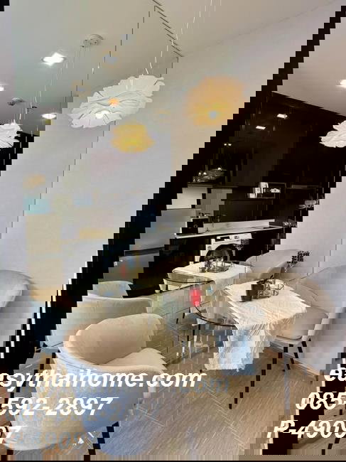 รูป [ให้เช่าคอนโด ติด BTS อารีย์! P-49097] โนเบิล อราวน์ อารีย์ เขตพญาไท 085-592-2897 Line: @easythaihome - รูปที่ 3/6