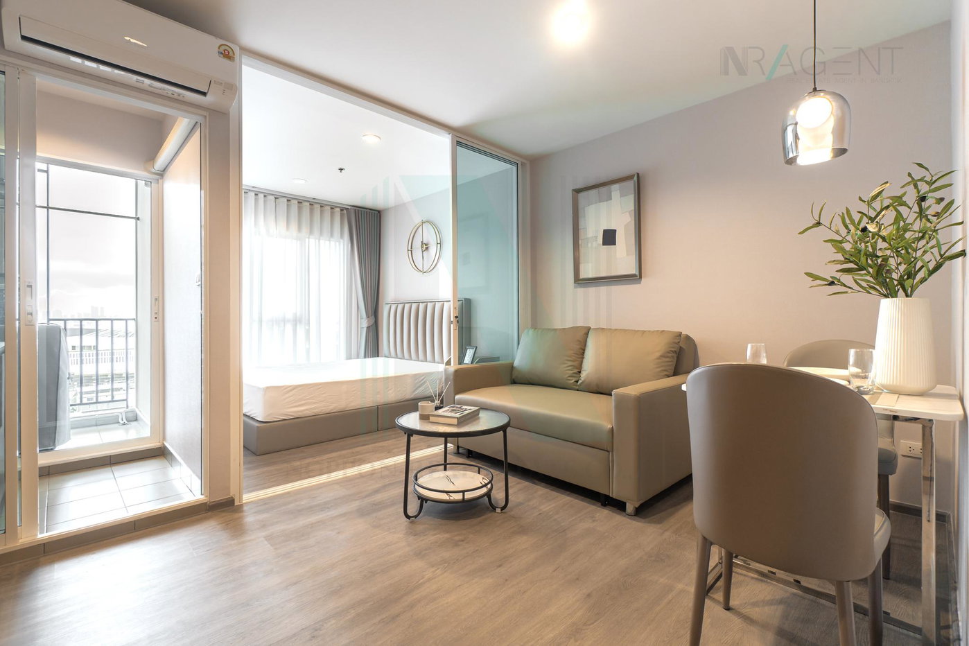รูป 🔺 ให้เช่าคอนโด รีเจ้นท์ โฮม บางนา อาคาร D ชั้น 16 1 ห้องนอน ขนาด 28 ตรม ใกล้ BTS บางนา - รูปที่ 5/8