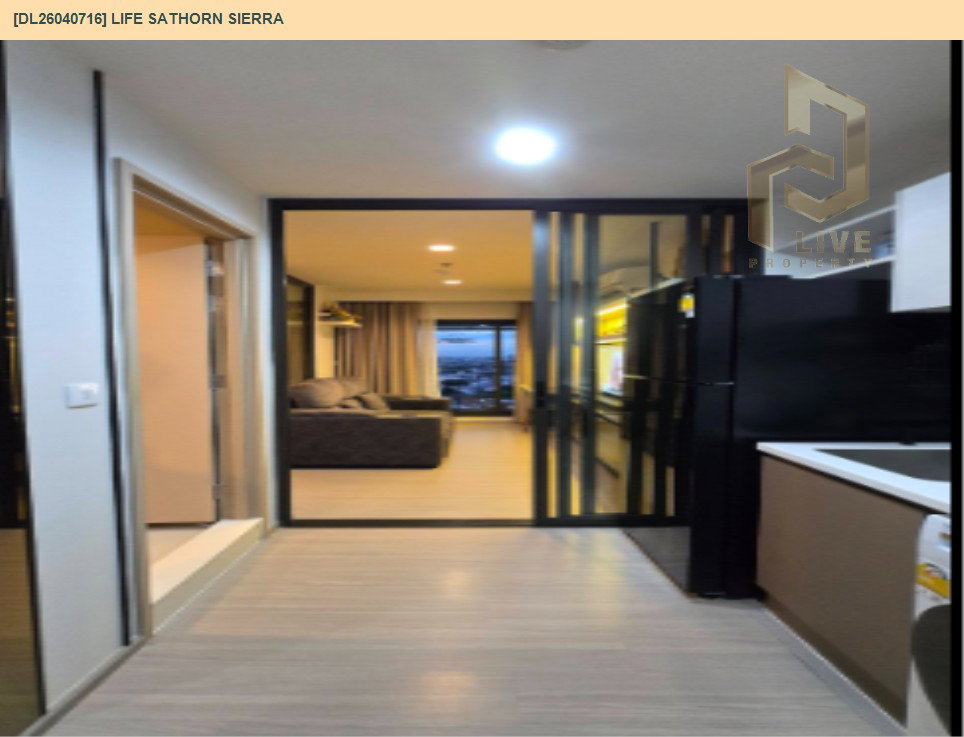 รูป DL26040716 ขายคอนโด ไลฟ์ สาทร เซียร์รา (Life Sathorn Sierra) ใกล้ BTS ตลาดพลู พร้อมเข้าอยู่ โทรด่วน 0614453194 LineID @162cjixi - รูปที่ 8/13