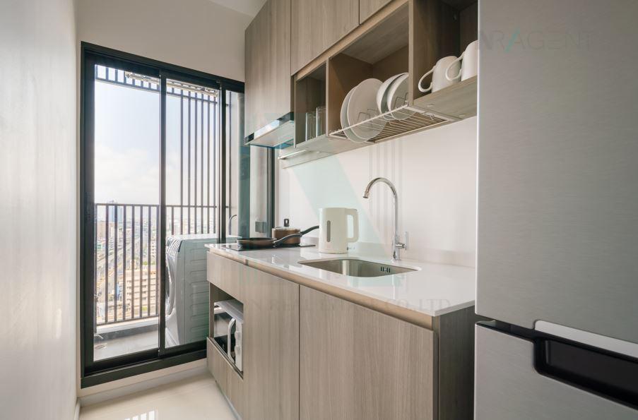 รูป ให้เช่าคอนโด ไนท์บริดจ์ สุขุมวิท-เทพารักษ์ อาคาร 1 ชั้น 17 1 ห้องนอน ขนาด 27 ตรม ใกล้ รพ.จุฬารัตน์ 2 - รูปที่ 7/8