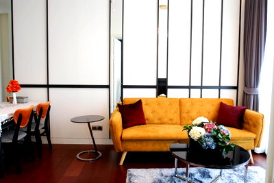 คอนโดให้เช่า : ให้เช่า คอนโด Khun by Yoo Thonglor ห้องหรู 47 ตร.ม. พร้อมอยู่ โทร 063-6165390