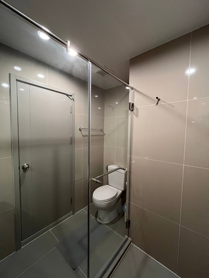 รูป ให้เช่าคอนโด 2 นอน 2 ห้องน้ำ สิทธิ์จอดรถ 1 คัน ติดรถไฟฟ้าสายสีเหลือง ใกล้เดอะมอล์บางกะปิ นิด้า ม.เอแบค ม.ราม - รูปที่ 10/21