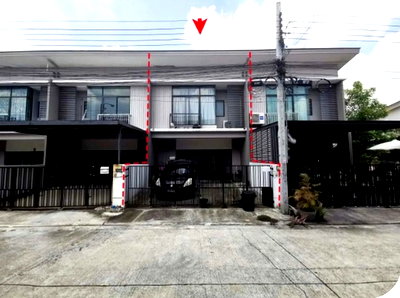 ทาวน์โฮม สมุทรปราการ : BB13068 ขายทาวน์เฮ้าส์ หมู่บ้าน บ้านพฤกษาวิลล์ ตำบล ราชาเทวะ อำเภอ บางพลี จังหวัด สมุทรปราการ