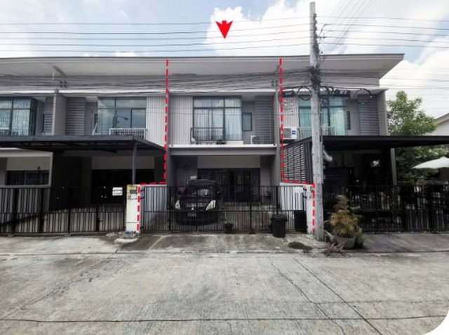 รูป BB13068 ขายทาวน์เฮ้าส์ หมู่บ้าน บ้านพฤกษาวิลล์ ตำบล ราชาเทวะ อำเภอ บางพลี จังหวัด สมุทรปราการ - รูปที่ 1/8