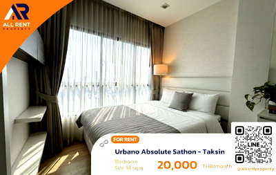 Condos for rent iconsiam : 🏢 Condo for rent: Urbano Absolute Sathorn - Taksin, with Chao Phraya River view, near BTS Krung Thon Buri