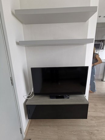 รูป ให้เช่า ห้องสวย ไอดีโอ สาทร ท่าพระ ( ideosathorn thapra ) ติด BTS โพธิ์นิมิตร  300 เมตร พร้อมเฟอร์ + เครื่องซักผ้า เพียง  9,000 บาท  - รูปที่ 5/12