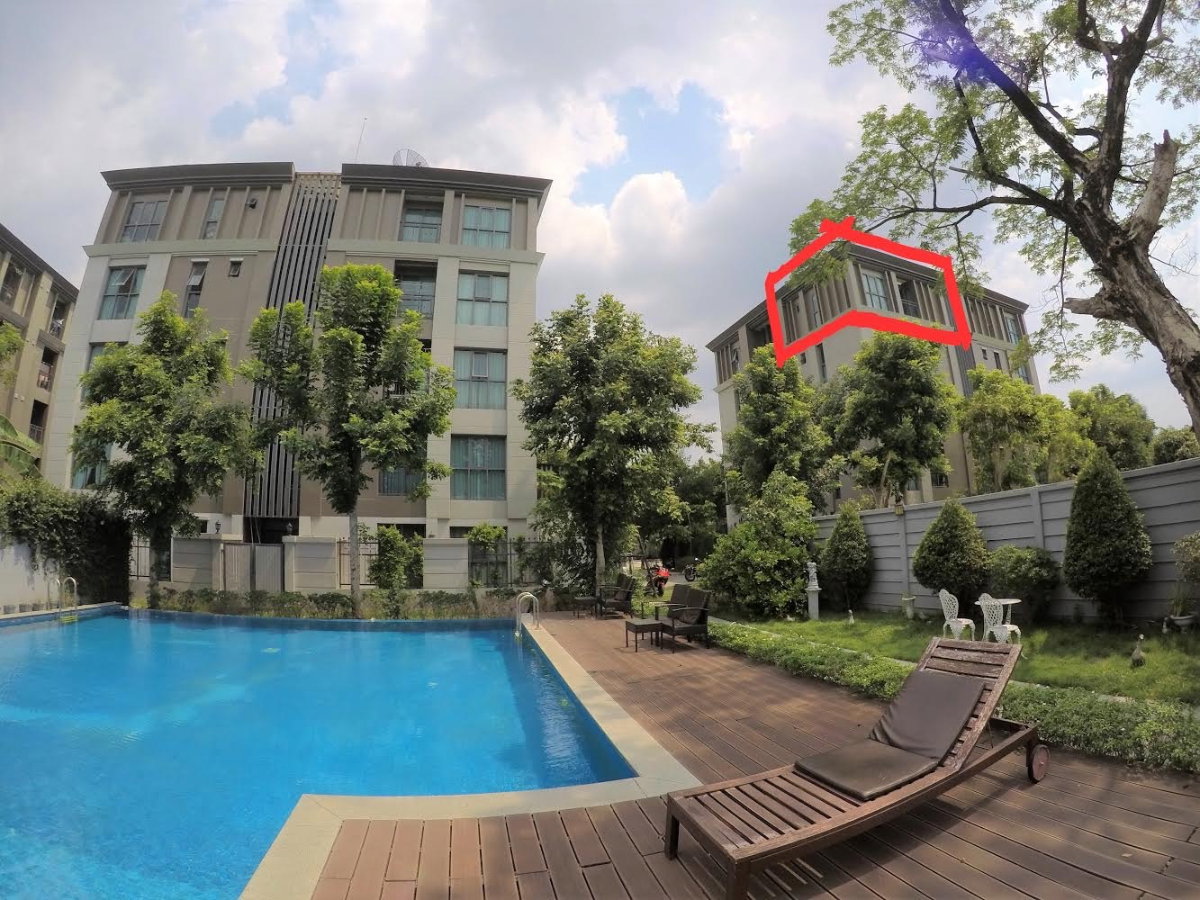รูป ให้เช่า !!1  ห้องนอนใหญ่ ใกล้ศูนย์ราชการแจ้งวัฒนะ  เมซอง การ์เด้น คอนโด Maison Garden Condo  - รูปที่ 10/10
