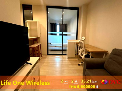ขายคอนโด : Ready for Sales @Life One Wireless 
