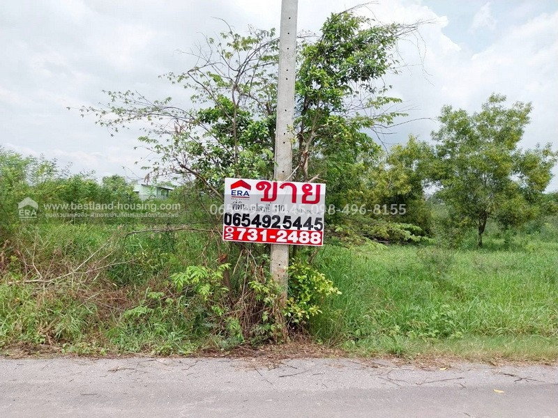 รูป ขายที่ดินเปล่า 110 ตรว. ซ.เลียบวารี31 หนองจอก เหมาะสร้างบ้านอยู่อาศัย ถนนปูนสาธารณะ หน้าหันทิศตะวันออก - รูปที่ 12/26