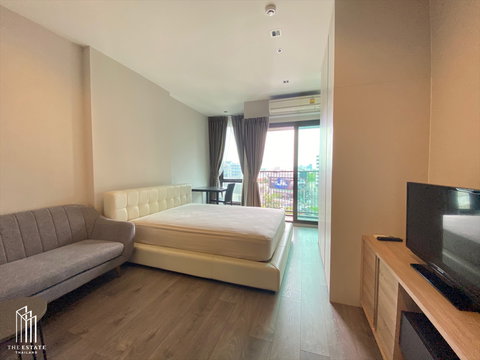 For RENT Whizdom Avenue Ratchada-Ladprao ห้องทิศเหนือ เฟอร์นิเจอร์ครบ