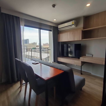 💙💛❤️(For Rent)Blossom Condo Sathorn Charoenrat 🚝 BTS สุรศักดิ์(มีรถตู้รับส่ง)