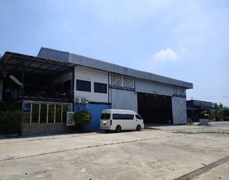  ให้เช่าโกดังพร้อมสำนักงาน 2 ชั้น / พื้นที่ 575 ตารางเมตร / ทำเล ถนนพัฒนาชนบท 4 เขตลาดกระบัง / รถใหญ่เข้าออกได้