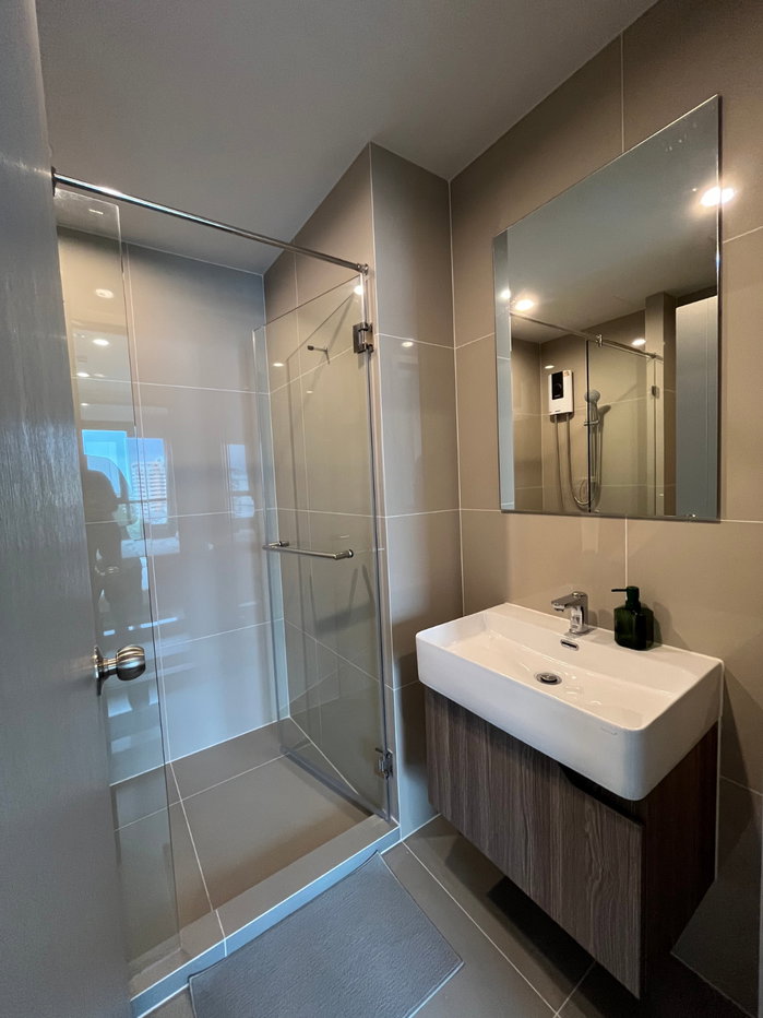 รูป ให้เช่าคอนโด 2 นอน 2 ห้องน้ำ สิทธิ์จอดรถ 1 คัน ติดรถไฟฟ้าสายสีเหลือง ใกล้เดอะมอล์บางกะปิ นิด้า ม.เอแบค ม.ราม - รูปที่ 6/21