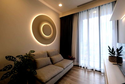 Condos for rent Bangkok : 🔥 Best Price Oka Haus High Floor 35sqm Only 18K Near Thonglor