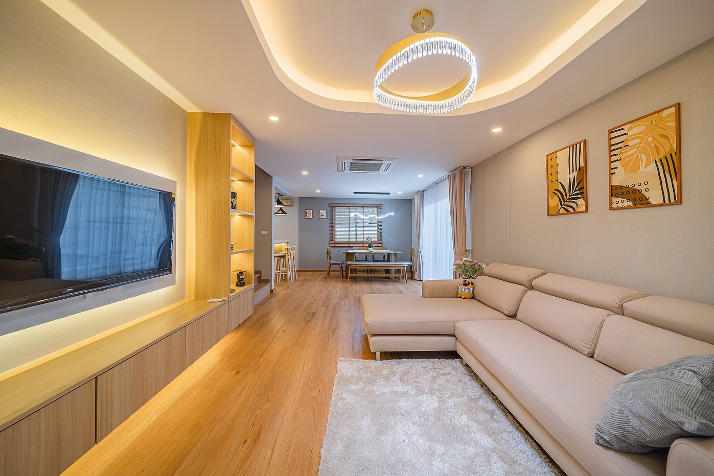 รูป Chaiyapruek Jomtien Pool Villa for Sale 3BR Minimal Cozy Style - รูปที่ 3/16
