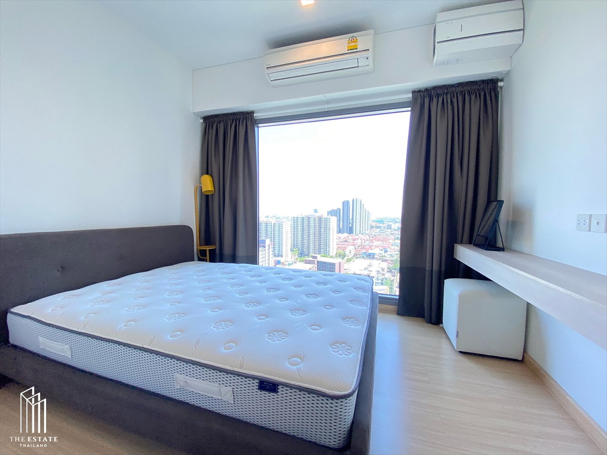 รูป Condo for RENT *Whizdom Connect ห้องชั้น 20+ ทิศใต้ แต่งสวย พร้อมเฟอร์ @17,000 Baht - รูปที่ 3/5