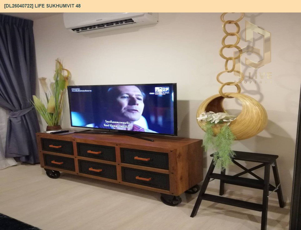 รูป DL26040722 ให้เช่าคอนโด ไลฟ์ สุขุมวิท 48 (Life Sukhumvit 48) ใกล้ BTS พระโขนง พร้อมเข้าอยู่ โทรด่วน 0800343450 LineID @655ebbvc - รูปที่ 6/13